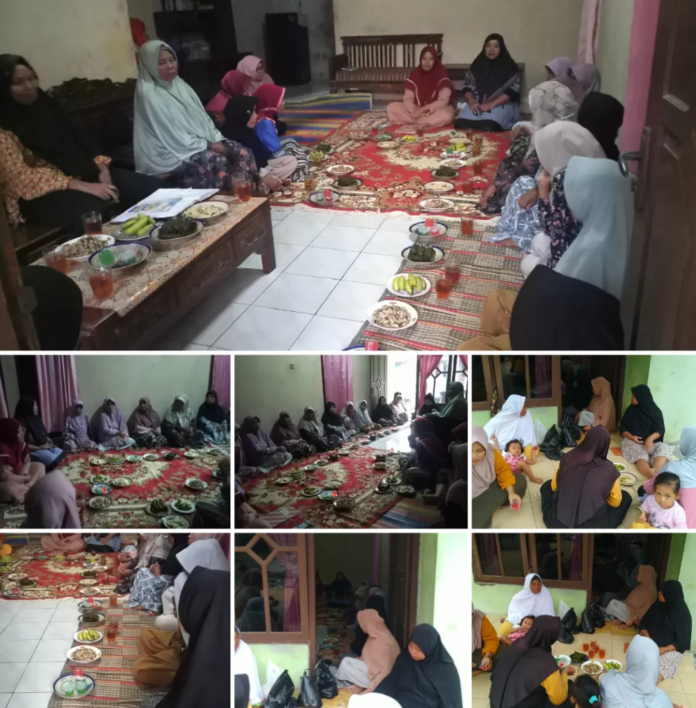 Eratkan Silaturahmi, Ibu-Ibu Dasawisma RT 8/3 Desa Muntang Gelar Pertemuan Rutin