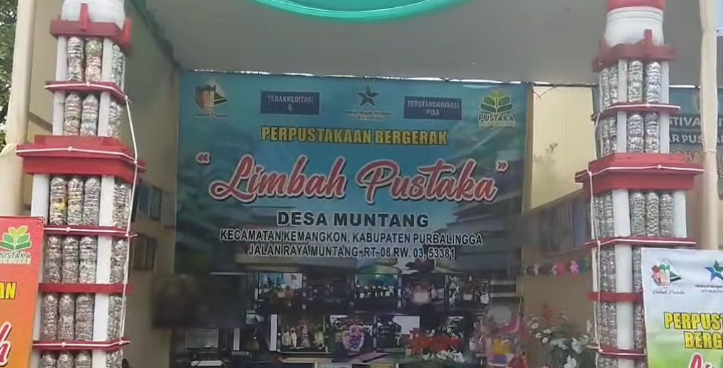 Hari Pertama Pekan Literasi, Stand Pameran Limbah Pustaka Mulai Dibuka