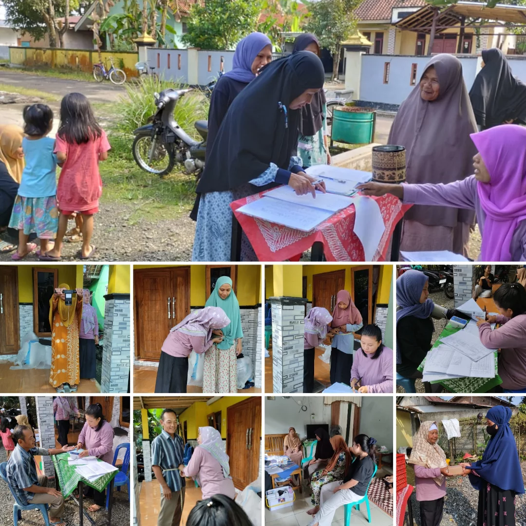 Kesehatan dan Literasi Berdampingan: Posbindu PTM Seger Waras Mengedukasi Warga Muntang Tentang Ancaman Penyakit Tidak Menula